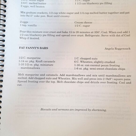 OOAK Community Fundraiser Vintage Spiral Bound Cookbook "Cooking For Gail" - Picture 3 of 10